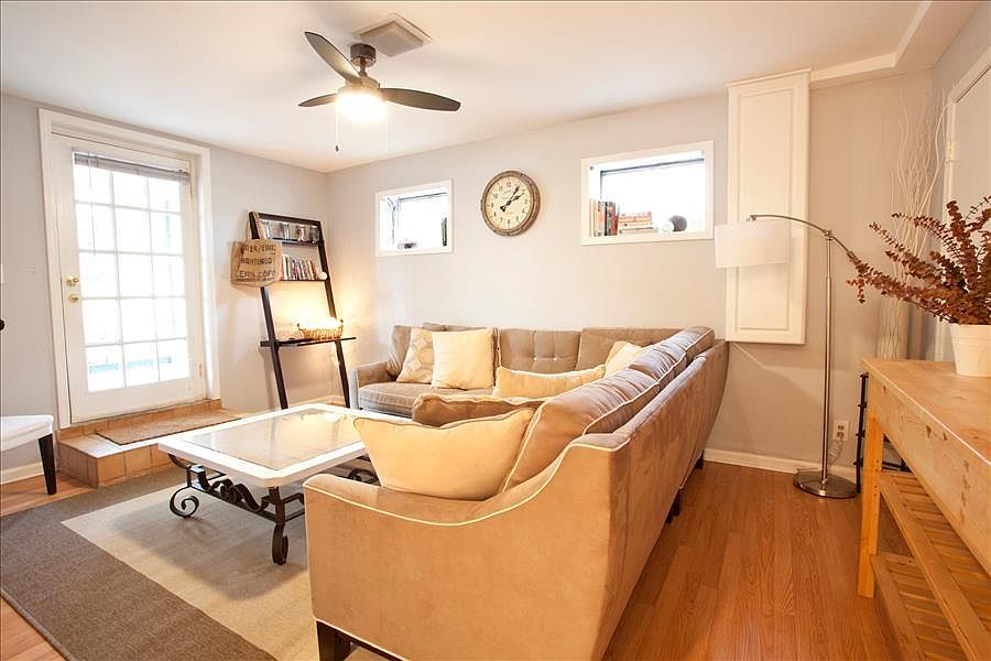 Mounted TV with Cable included