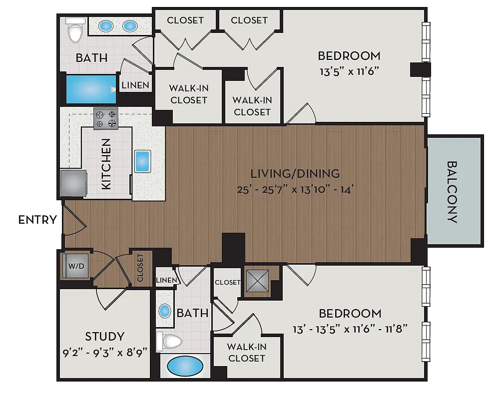 Floor plan B40D