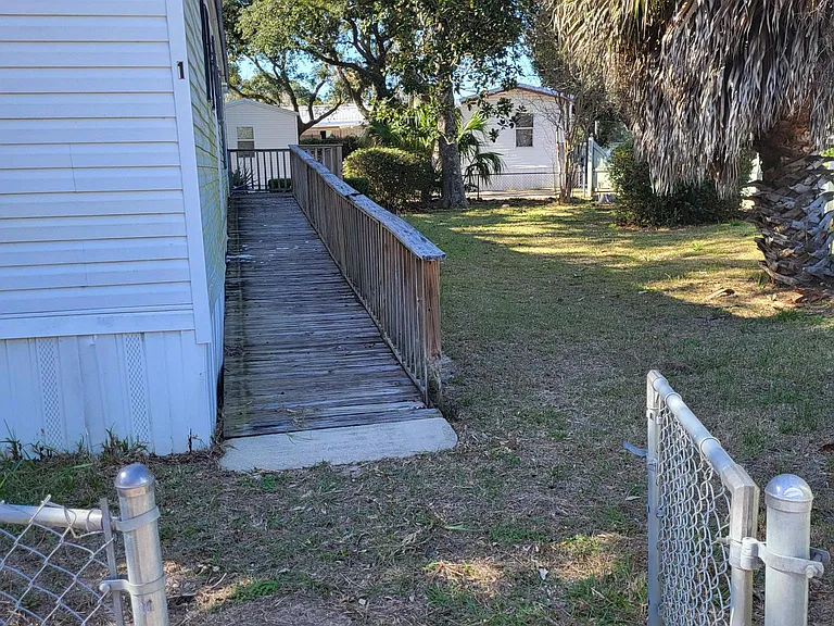 Ramp to front door