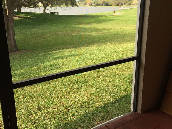 Patio lake view