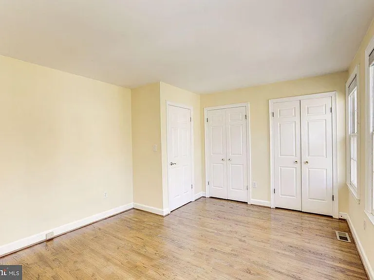 Bedroom 2 (now in light gray paint)