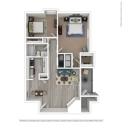 Floor plan 2X1 Upgrade