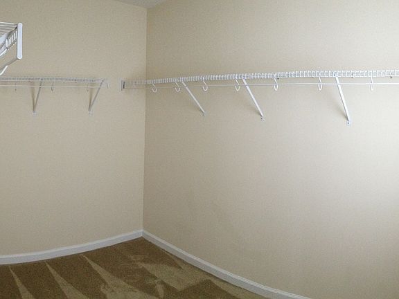 Master walk-in closet