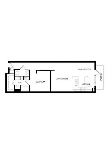 Floor plan Lofts - A3a