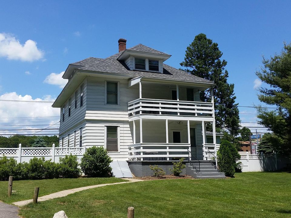 Well-maintained and landscaped home with large yard with stream. Off-street parking.