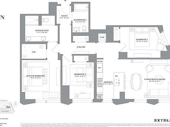 2nd image of 1 City Point APT 55E