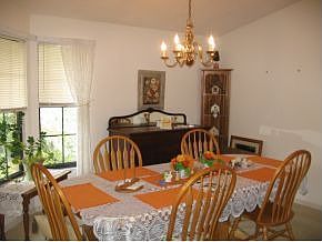 Separate dining room
