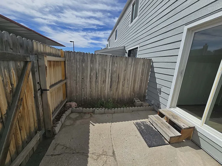 back patio area