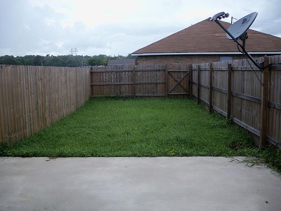 Private back yard