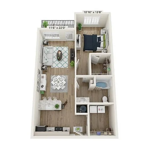 Floor plan The Denver