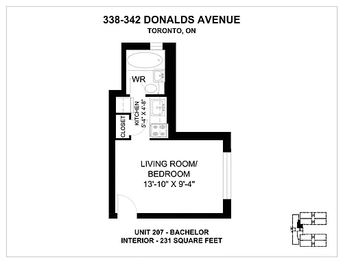Floor plan 340-207