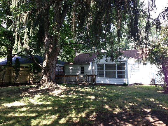 back of house, back yard