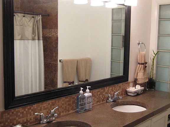 Upstairs Bath with double sink