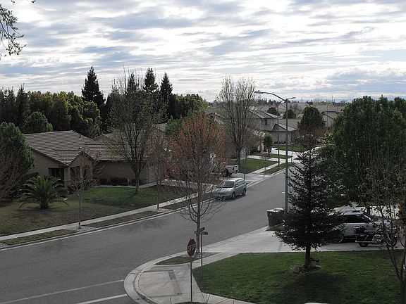 View down the neighborhood