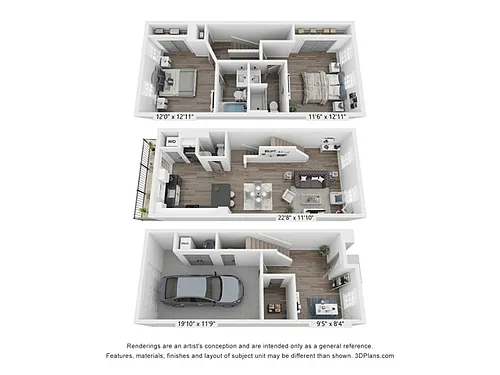 Floor plan Stansbury Town - R