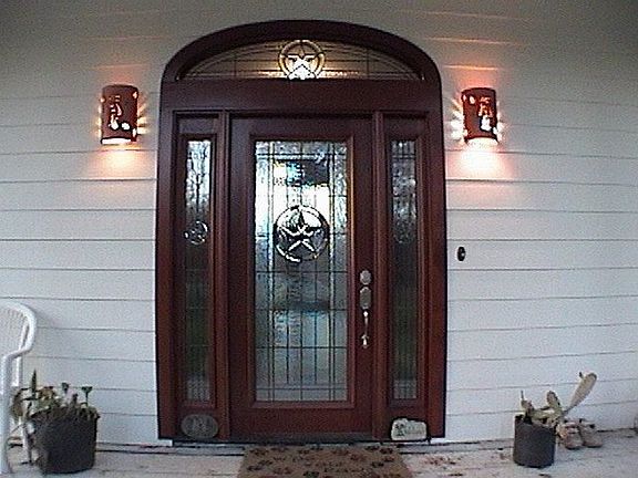 SolidMahogany Front door and trim