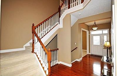 Rich hardwoods throughout the main floor