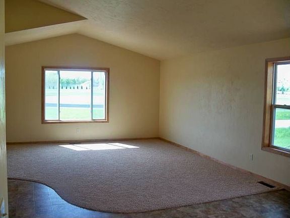 Living Room with vaulted