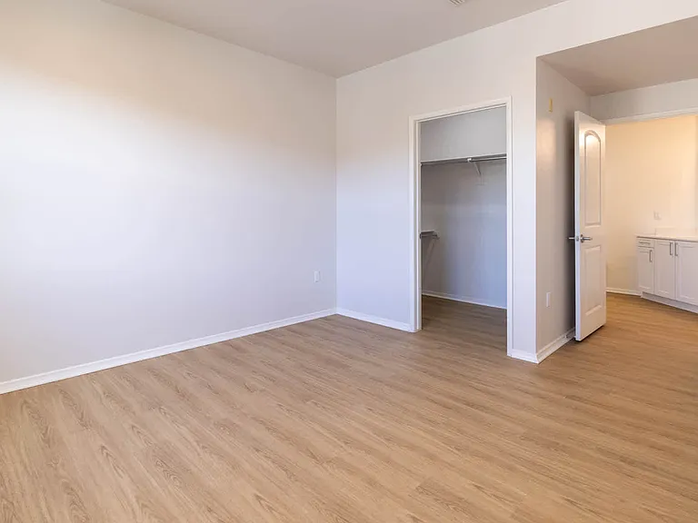 Bedroom with Hard Surface Flooring