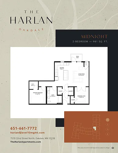 Floor plan Midnight