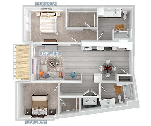Floor plan B6-1093