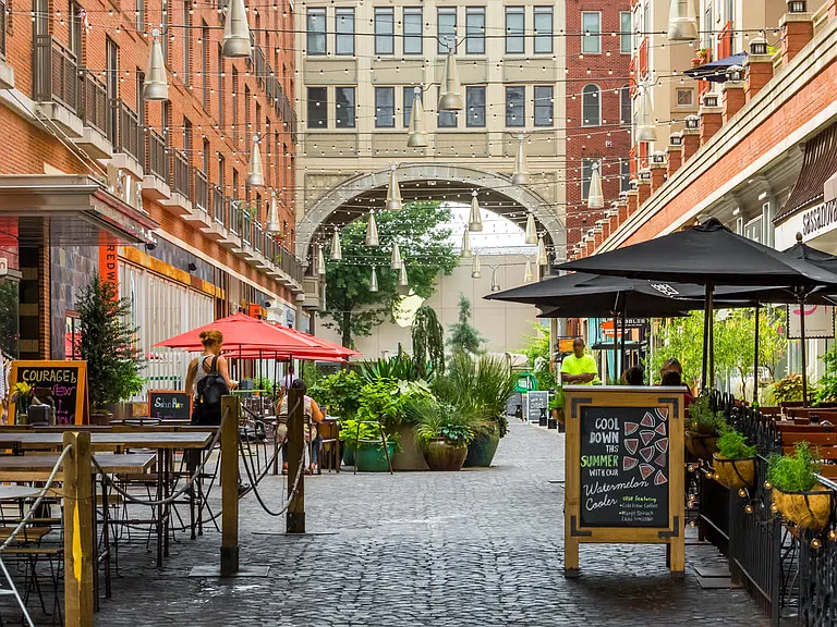 Visit Bethesda Row, less than half a mile away.