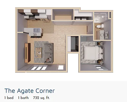 Floor plan Agate