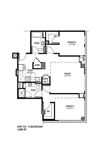 Floor plan C4