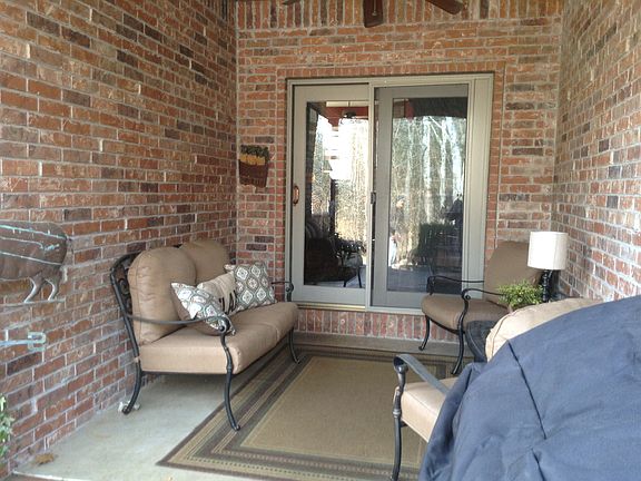 Cool breezeway porch