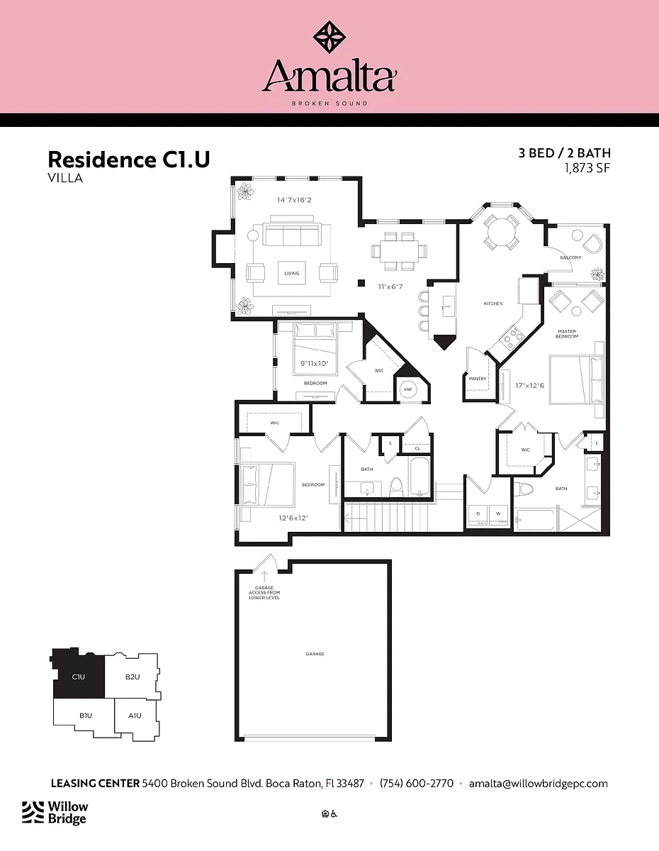 Floor plan C1U