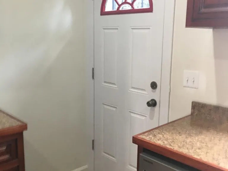 Rear door