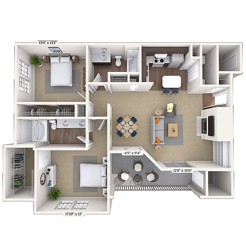 Floor plan 22C