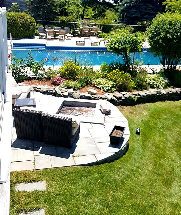 Inground Pool & Firepit