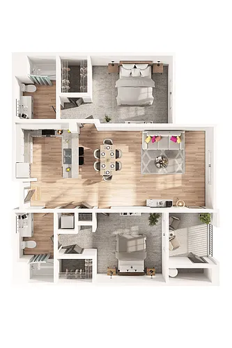 Floor plan B22