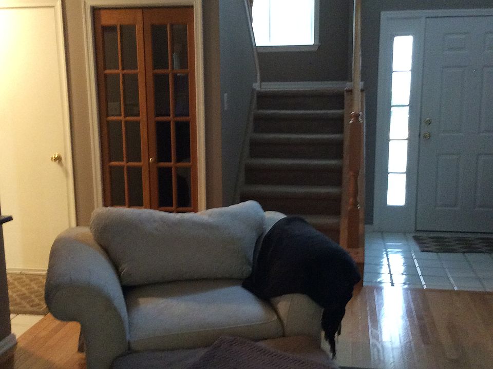 Main level living & entrance