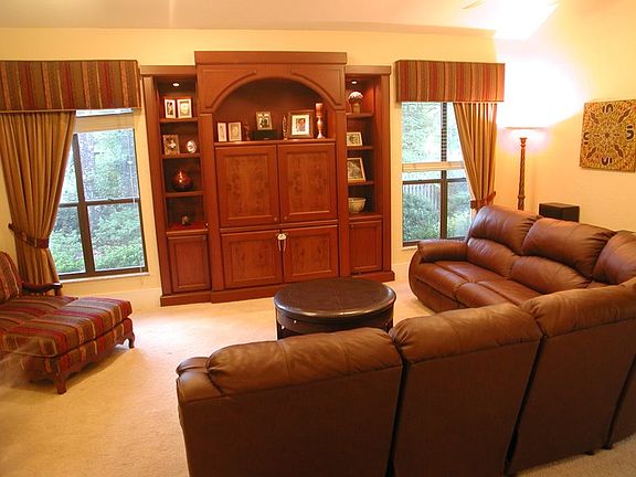 Living Room with Built in