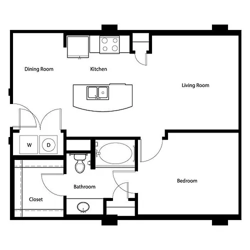 Floor plan A1B