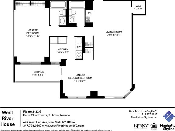 2nd image of 424 W End Ave #1307