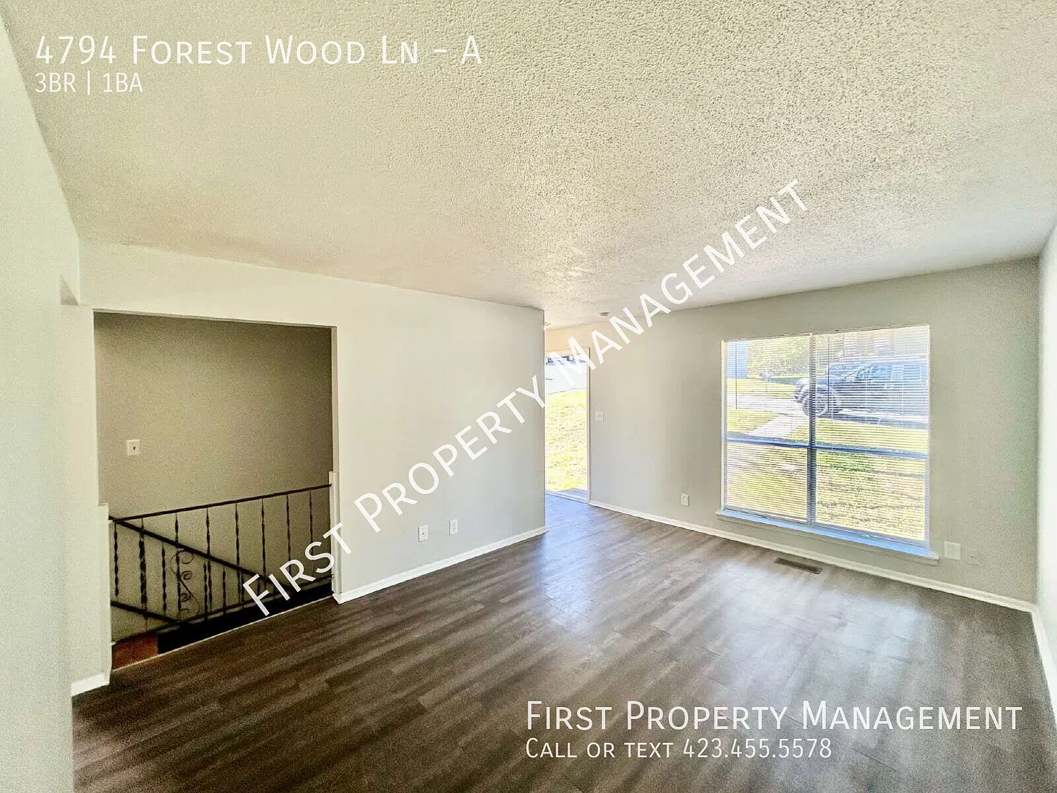 4794 Forest Wood Ln Unit A: Hixson 3Bed/1Bath Duplex Unit with Garage, Central AC, Laundry Hook U... — Photo 3