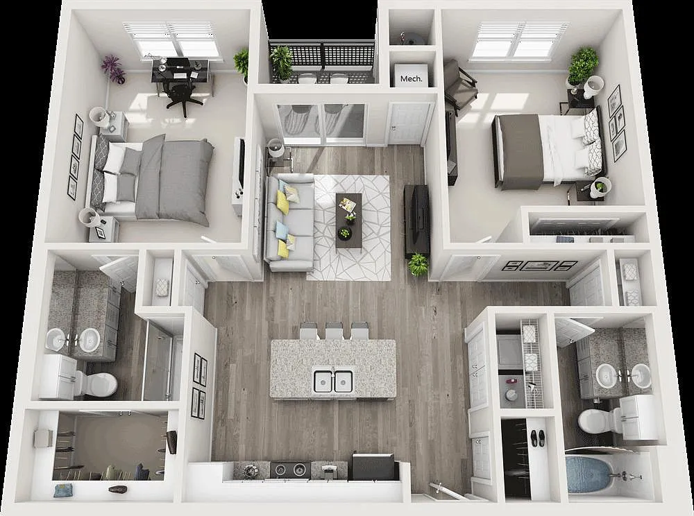 Floor plan The King