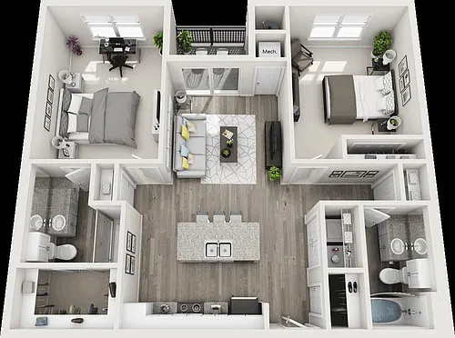 Floor plan The King