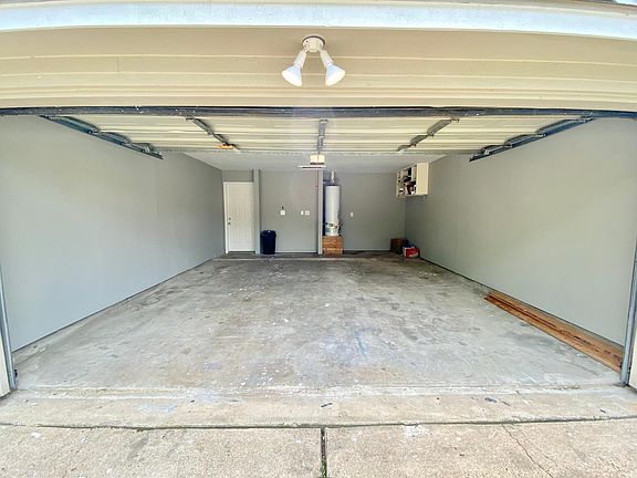 Two-car attached garage
