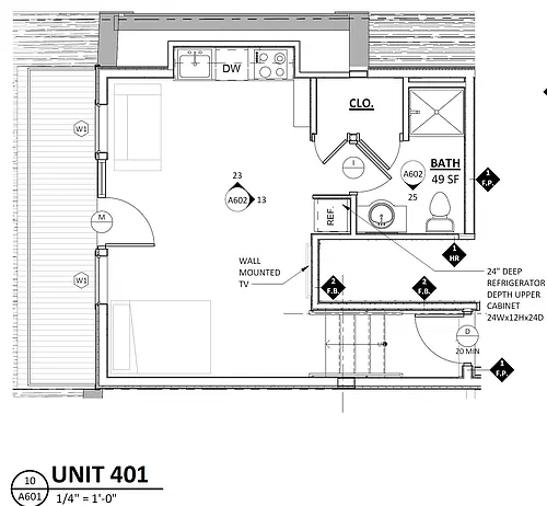 Floor plan Stevens