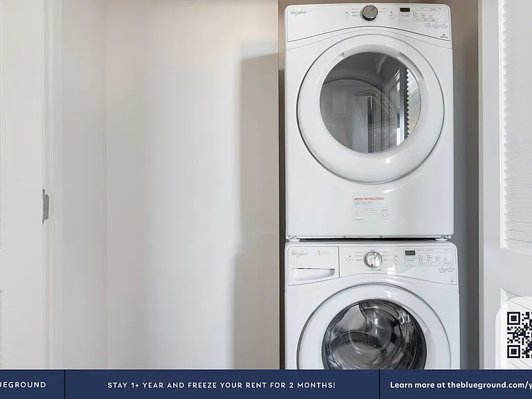 Washer/Dryer in Apartment