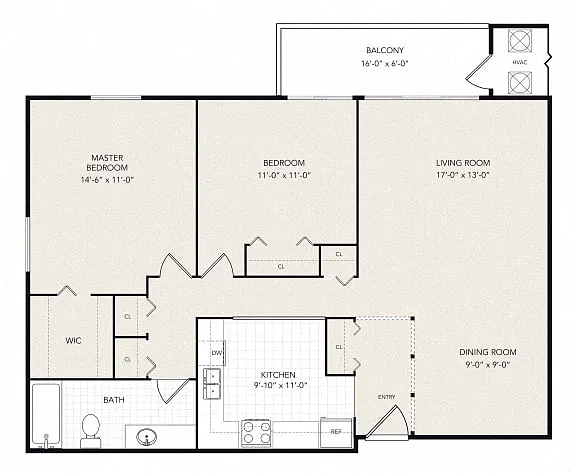 Floor plan The Chestnut