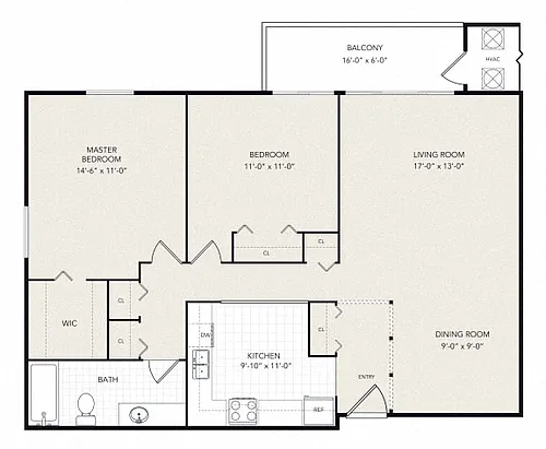 Floor plan The Chestnut