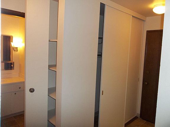 great closets including a linen closet too.