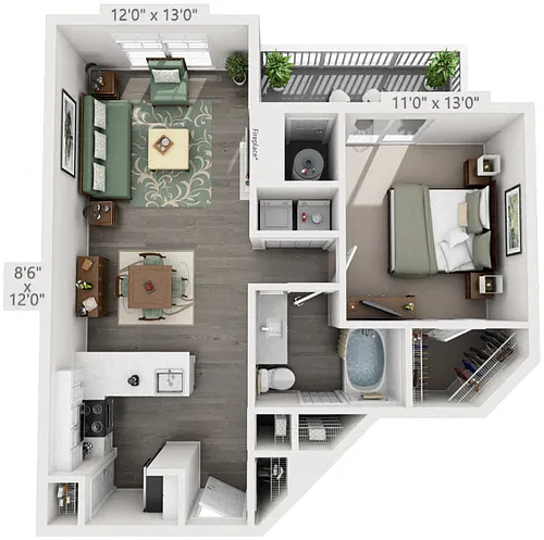 Floor plan Hunter