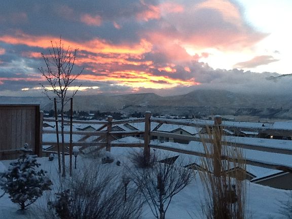 Easterly Winter view to Reno