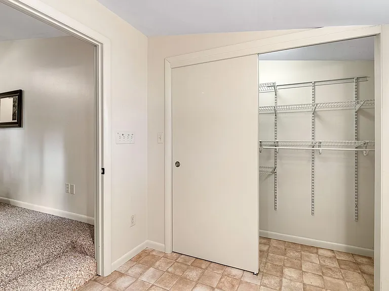 Large closet off of 2nd bathroom